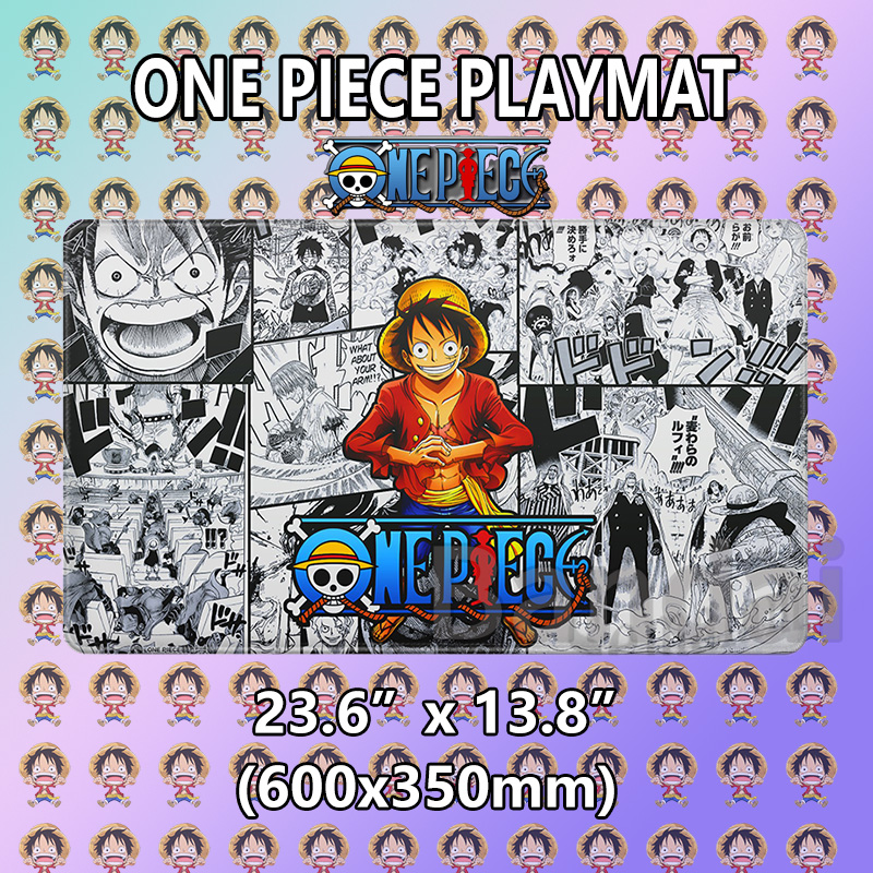 Door Mat Blank - Alas Permainan OPCG One-Piece Karakter Anime,
