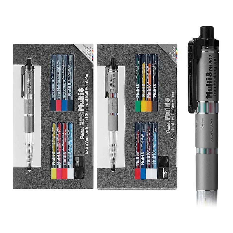 Pensil Mekanik Pentel Multi+8  - Pentel Pen Energel ulasan dan harga